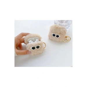 Tüy Tasarımlı Airpods 1 ve 2 Nesil Kılıfı