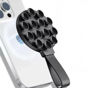 Yapışkanlı Çok Özellikli Vakumlu Telefon Tutucu
