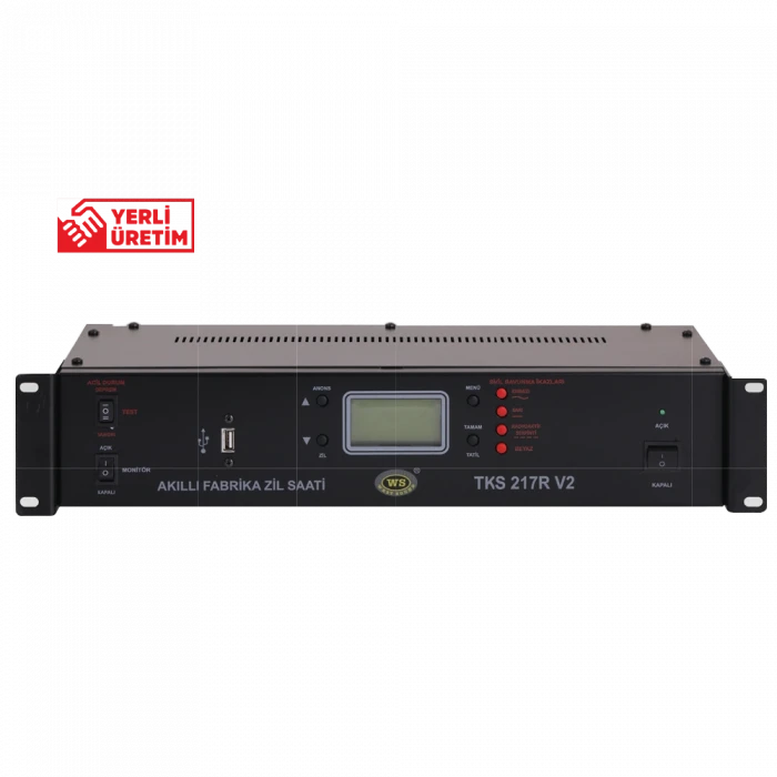 AKILI PROGRAMLI FABRİKA ZİL SAATİ