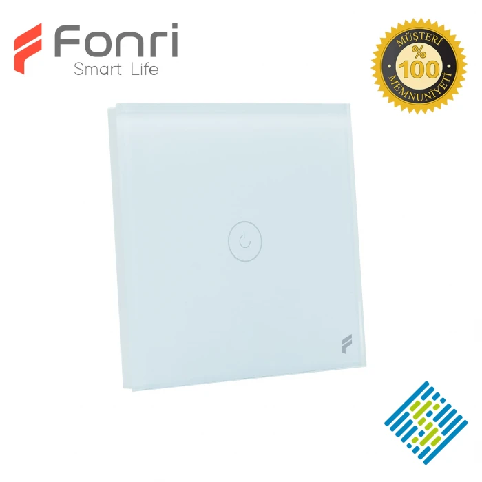 FONRİ AKILLI DOKUNMATİK TEKLİ DUVAR ANAHTARI