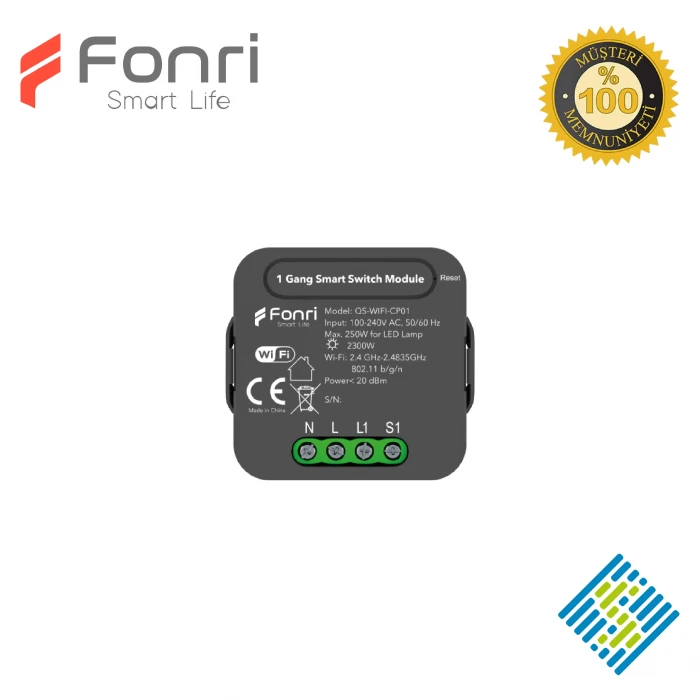 FONRİ AKILLI SIVA ALTI TEKLİ ANAHTAR