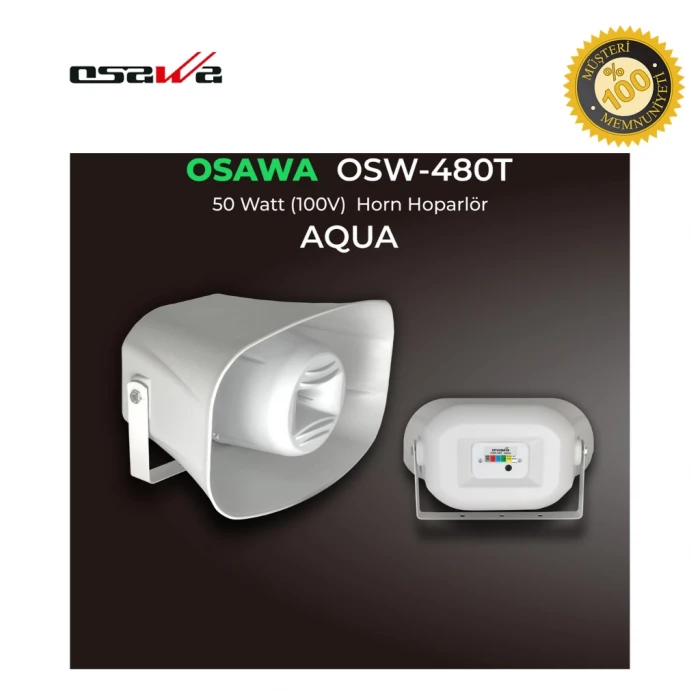 OSW-480T AQUA HOPARLÖR 50W 16CM TRAFOLU
