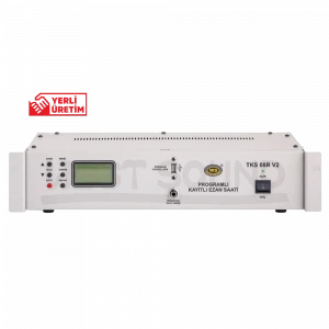 EZAN SAATİ TKS 08 R PROGRAMLI EZAN SAATİ (RACK TİPİ)