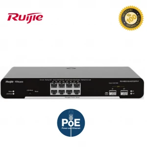 REYEE RG-NBS3100-8GT2SFP-P 8 PORTLU 10/100/1000 GİGABİT YÖNETİLEBİLİR SWİTCH 8 PORT POE
