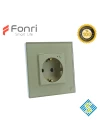 FONRİ Akıllı Duvar Tipi Priz - Beyaz