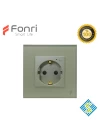 FONRİ Akıllı Duvar Tipi Priz - Beyaz