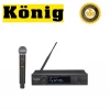 KÖNİG K-401 UHF TEK KANAL EL MİKROFONU