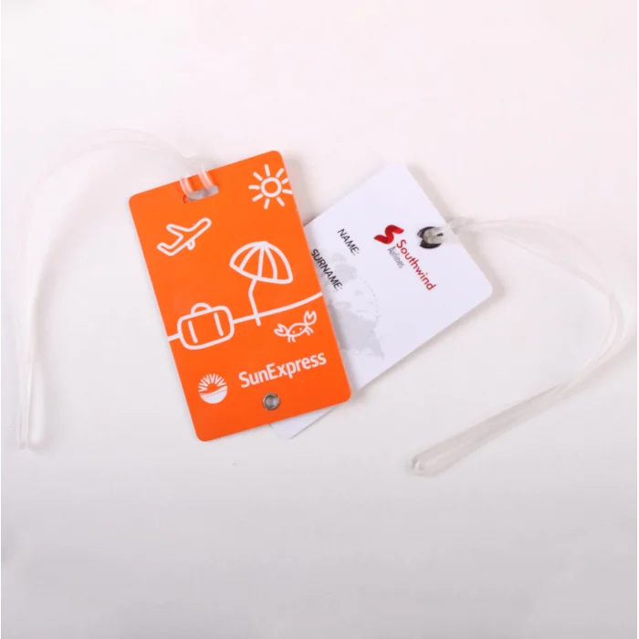 Bagaj Kartı ve Silikon İp (50 adet)