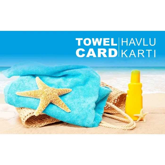 Otel Havlu Kartı (50 Adet)
