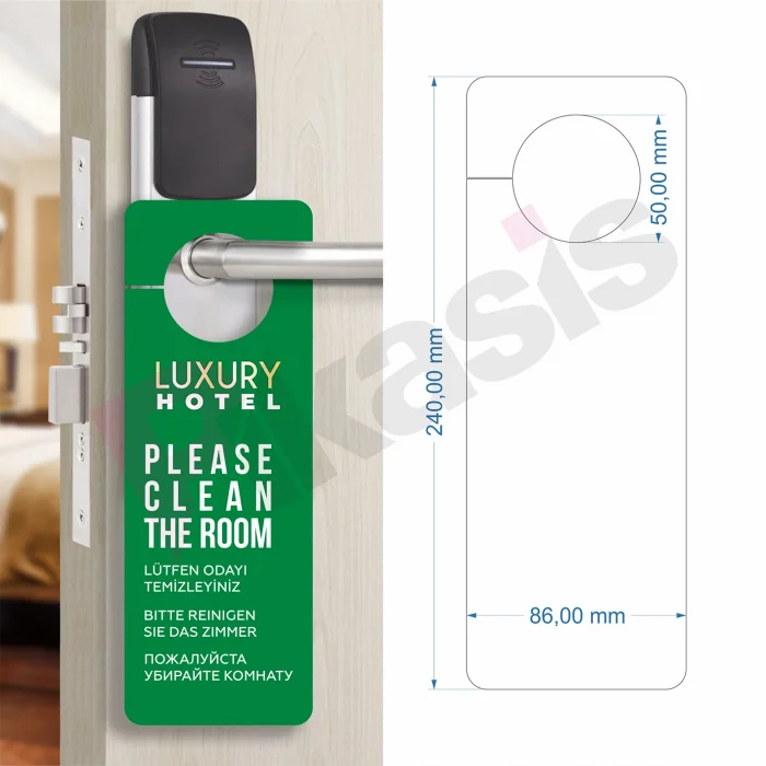 Pİ-1 (Rahatsız Etmeyiniz Kartı Dnd Pvc)