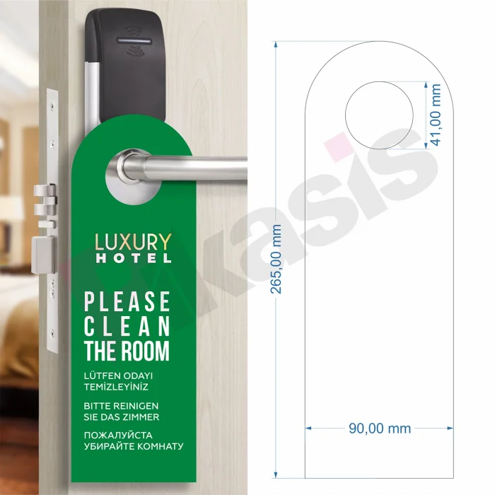 Pİ-4 (Rahatsız Etmeyiniz Kartı Dnd Pvc)