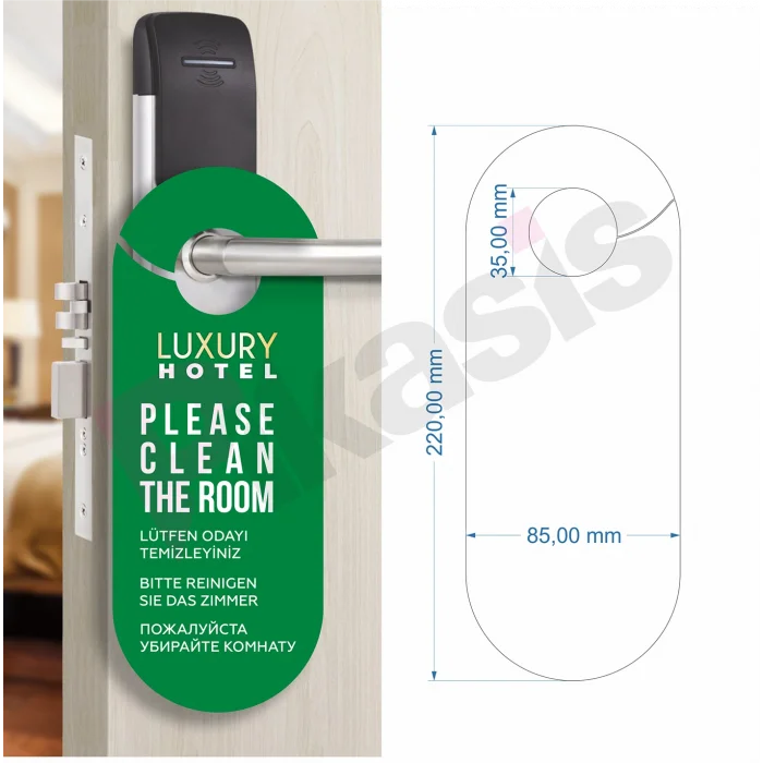 Pİ-13 (Rahatsız Etmeyiniz Kartı Dnd Pvc)