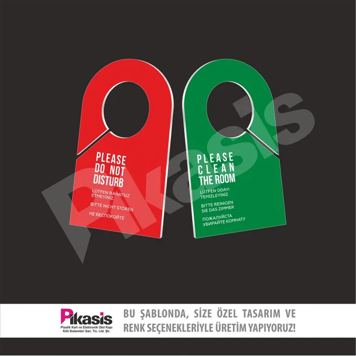Pİ-18 (Rahatsız Etmeyiniz Kartı Dnd Pvc)