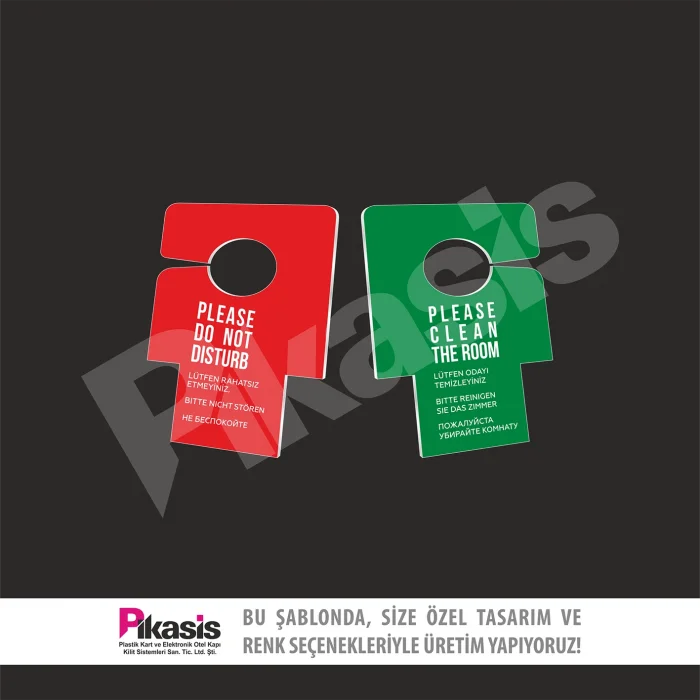 Pİ-23 (Rahatsız Etmeyiniz Kartı Dnd Pvc)
