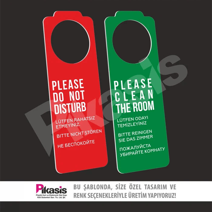 Pİ-26 (Rahatsız Etmeyiniz Kartı Dnd Pvc)