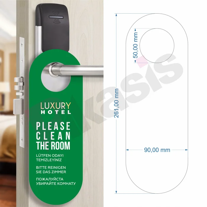 Pİ-27 (Rahatsız Etmeyiniz Kartı Dnd Pvc)