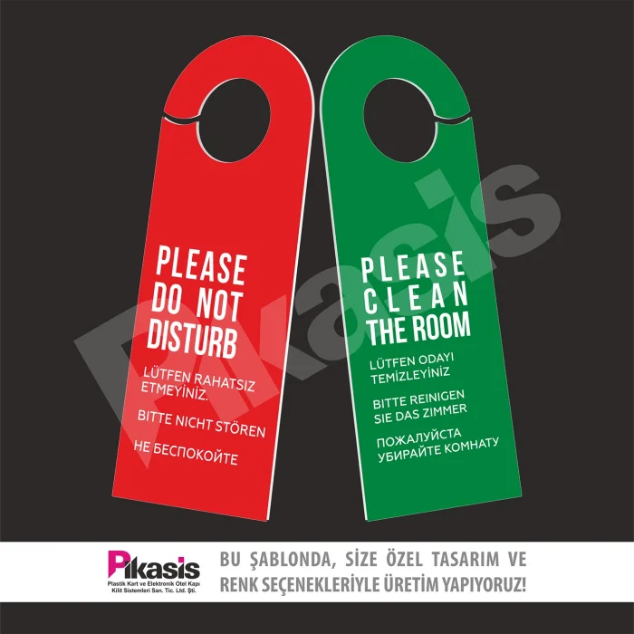 Pİ-33 (Rahatsız Etmeyiniz Kartı Dnd Pvc)