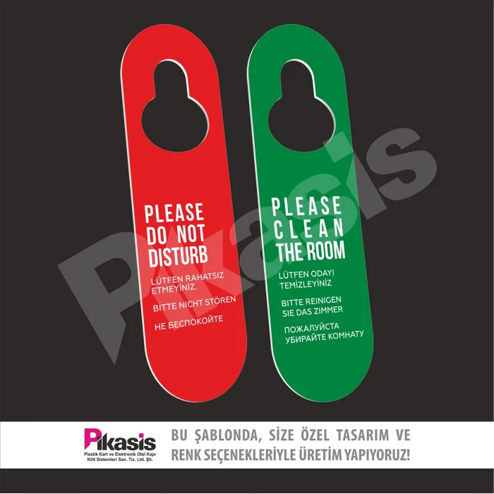 Pİ-35 (Rahatsız Etmeyiniz Kartı Dnd Pvc)