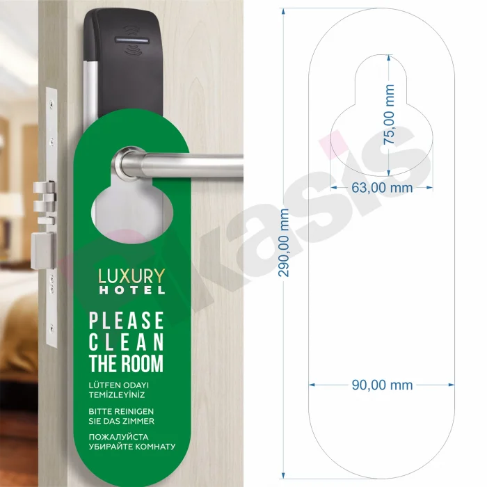 Pİ-35 (Rahatsız Etmeyiniz Kartı Dnd Pvc)