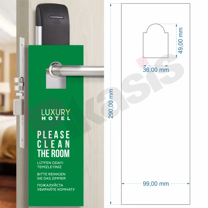 Pİ-38 (Rahatsız Etmeyiniz Kartı Dnd Pvc)