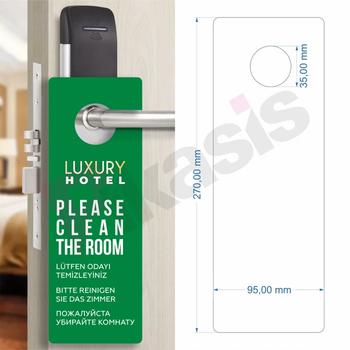 Pİ-39 (Rahatsız Etmeyiniz Kartı Dnd Pvc)