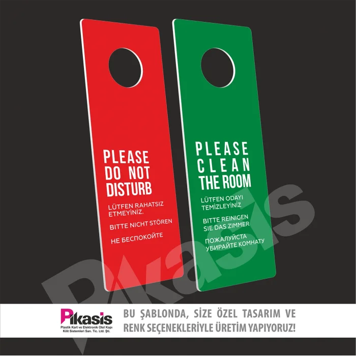 Pİ-40 (Rahatsız Etmeyiniz Kartı Dnd Pvc)