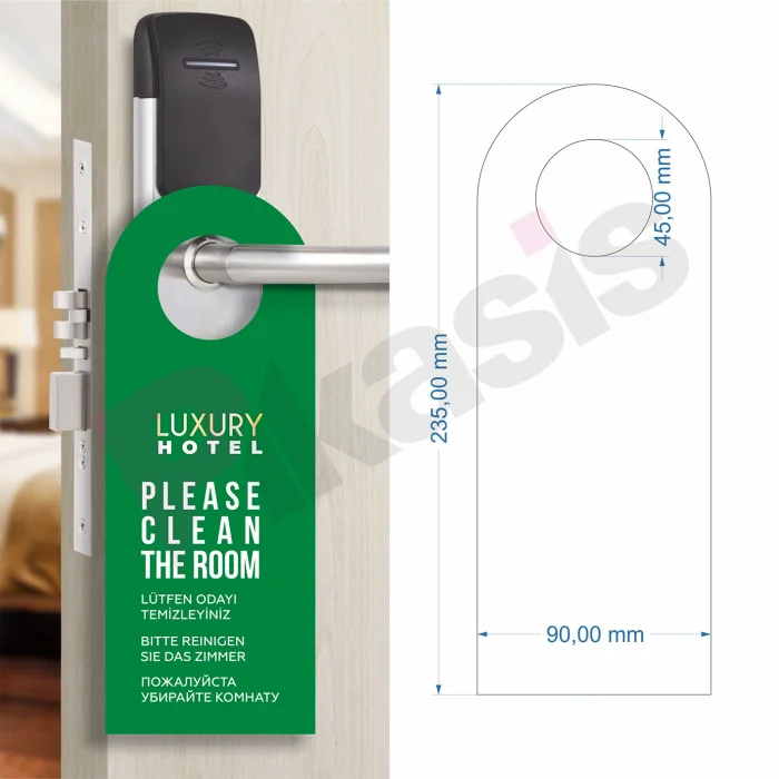 Pİ-44 (Rahatsız Etmeyiniz Kartı Dnd Pvc)