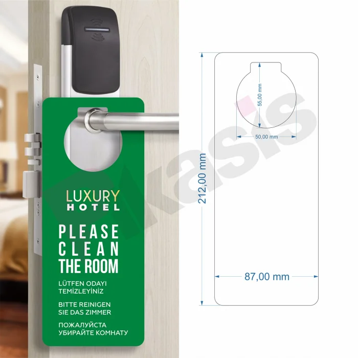 Pİ-45 (Rahatsız Etmeyiniz Kartı Dnd Pvc)