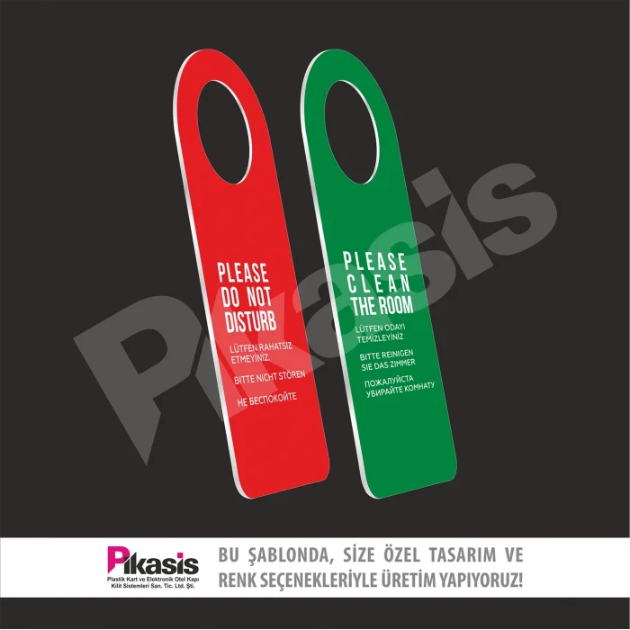 Pİ-47 (Rahatsız Etmeyiniz Kartı Dnd Pvc)