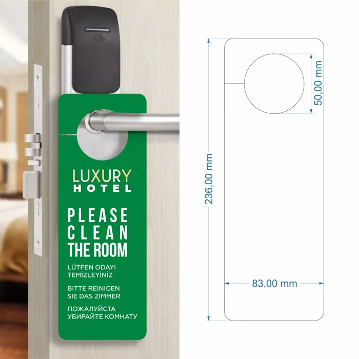 Pİ-52 (Rahatsız Etmeyiniz Kartı Dnd Pvc)