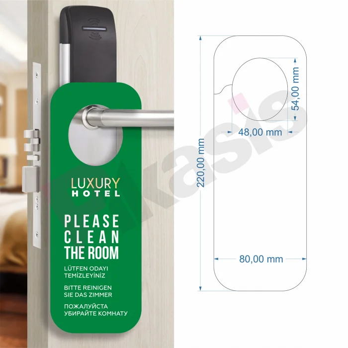 Pİ-57 (Rahatsız Etmeyiniz Kartı Dnd Pvc)