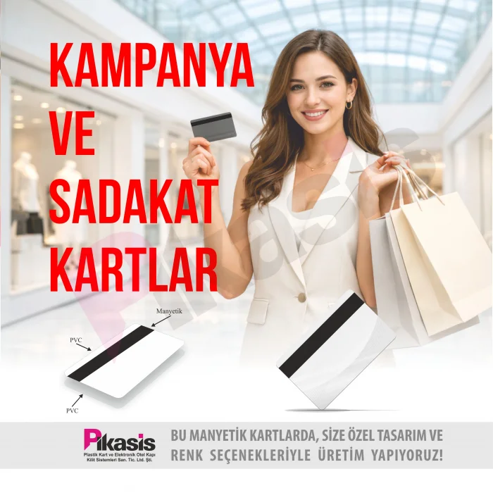 Kampanya Ve Sadakat Kartları - Manyetikli