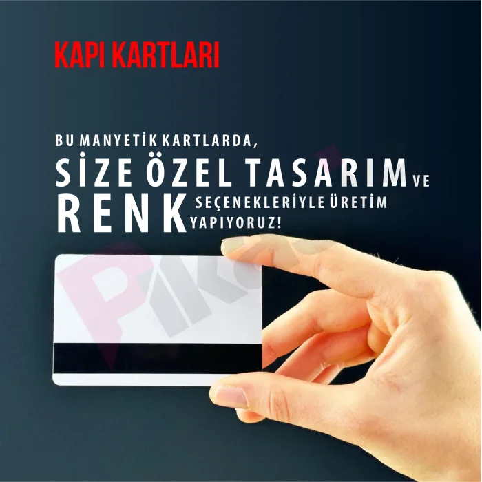 Kapı Kartları - Manyetikli