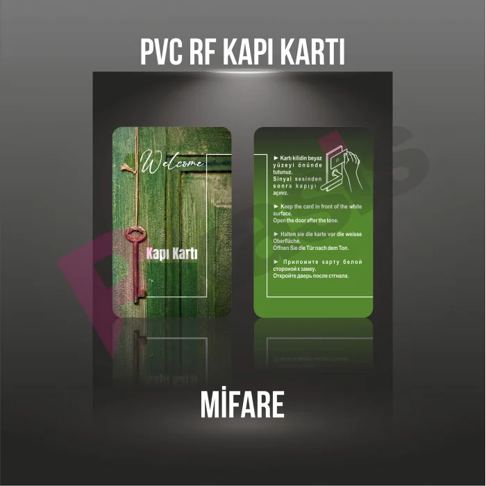 PVC RFID KARTLAR ( baskılı ) (10 Adet)