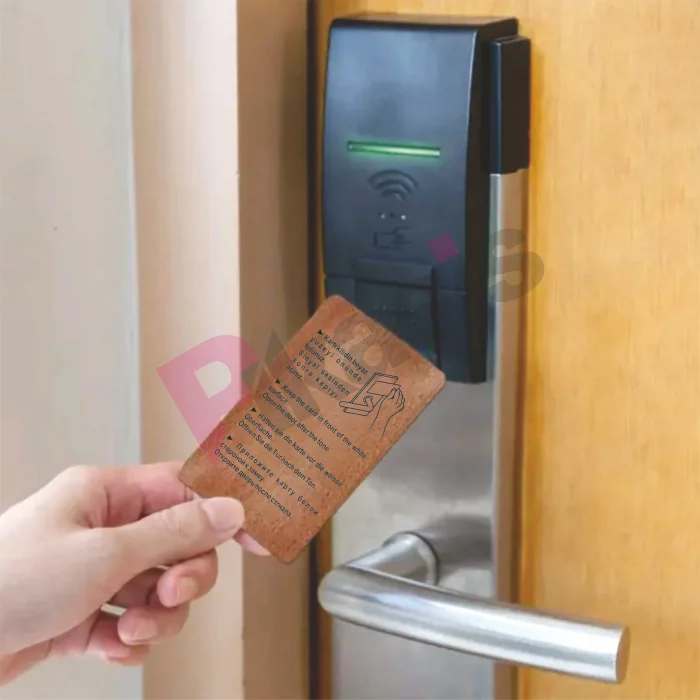 AHŞAP RFID KARTLAR ( baskılı ) (10 Adet)