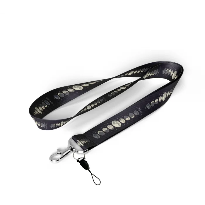 Dolunay Desenli Boyun Askı İpi