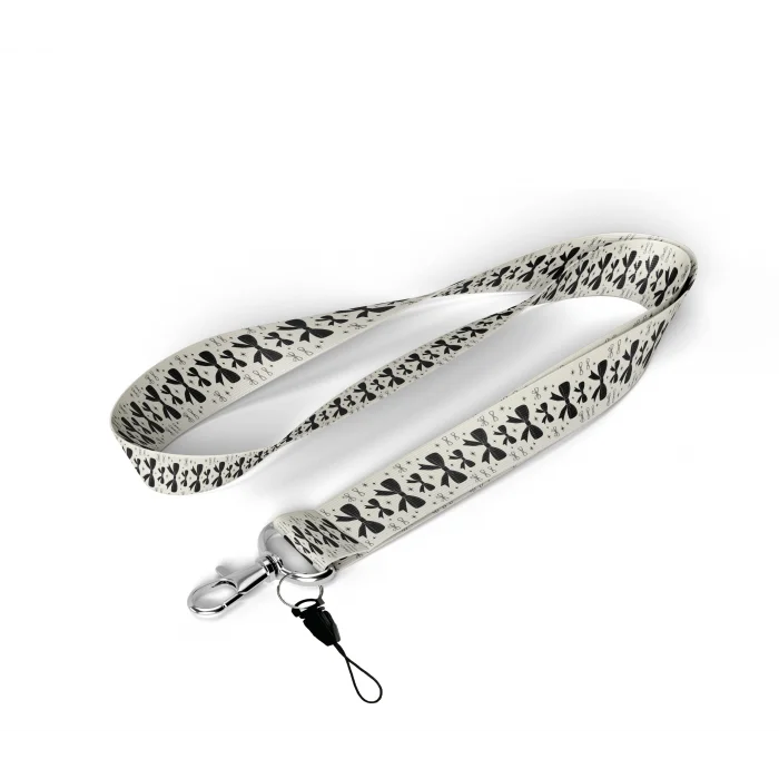 Fiyonk Desenli Boyun Askı İpi