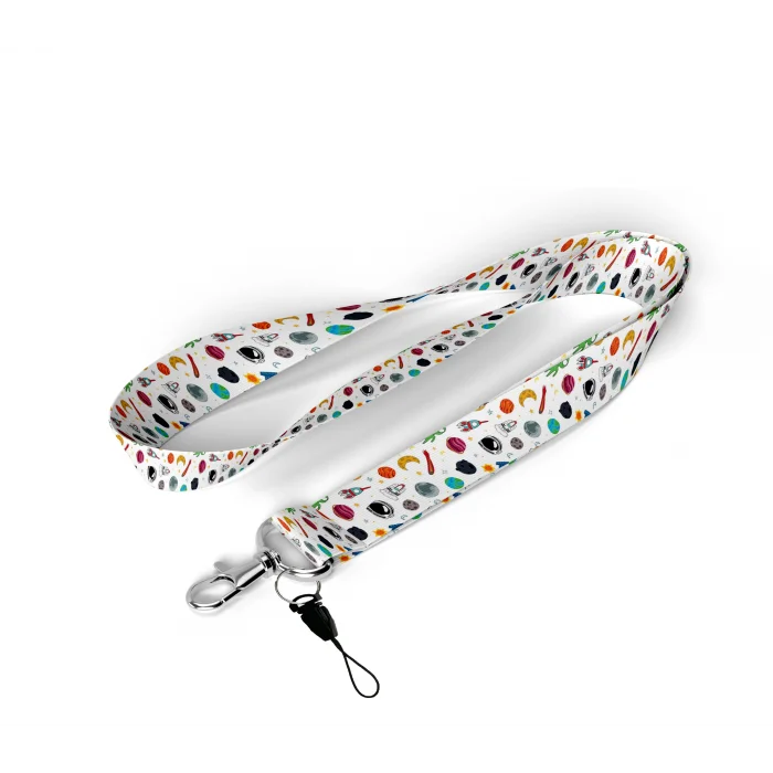 Astranot Desenli Boyun Askı İpi