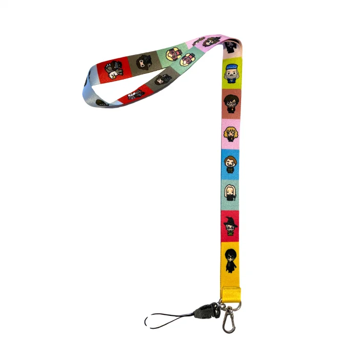 Harry Potter Karakterleri Desenli Boyun İpi