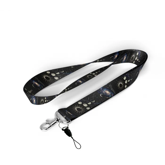 Yıldızlar Desenli Boyun Askı İpi