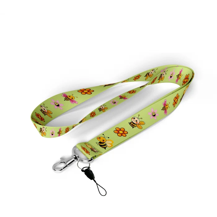 Arı Desenli Boyun Askı İpi