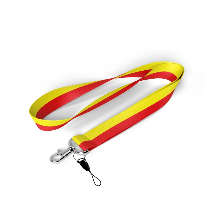 Sarı Kırmızı Boyun Askı İpi