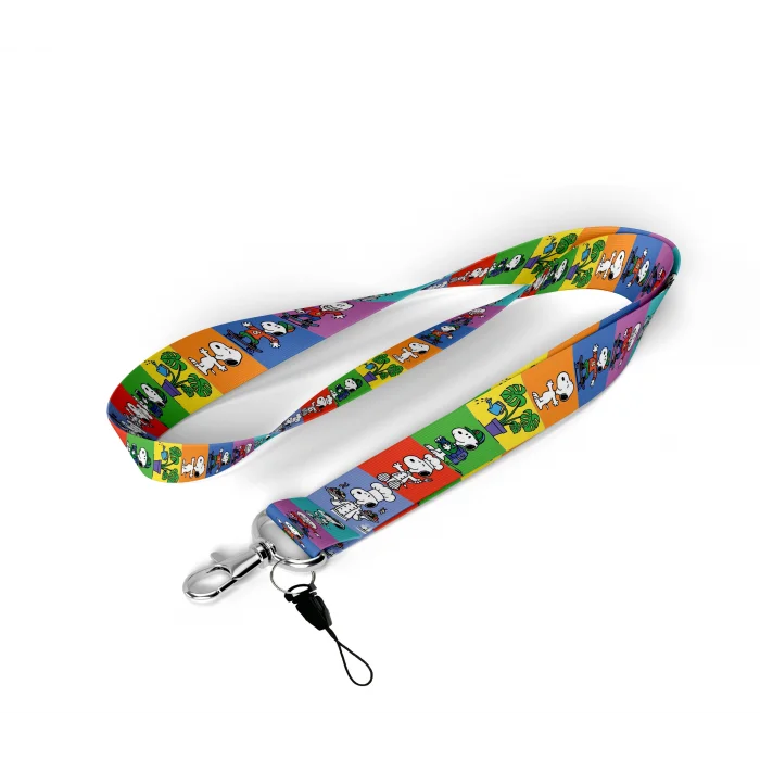 Snoopy Karakterli Boyun Askı İpi