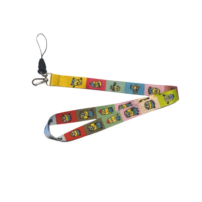 Minions Karakterleri Desenli Boyun İpi