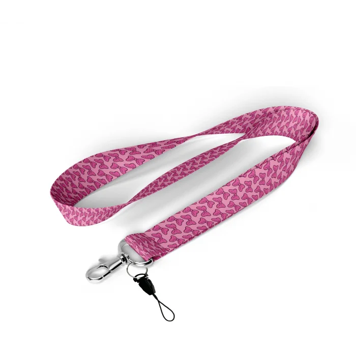 Papyon Desenli Boyun Askı İpi