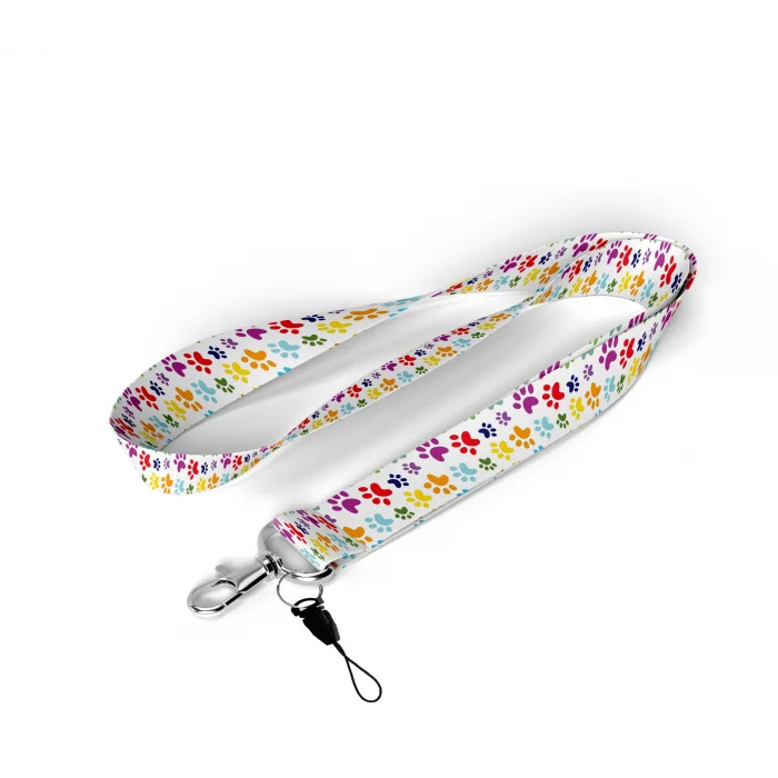 Pati Desenli Boyun Askı İpi