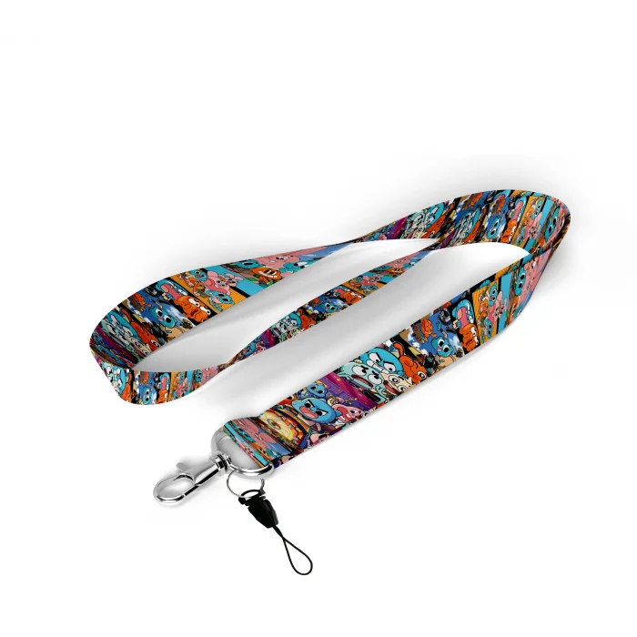 Çizgi Karakterli Yaka İpi