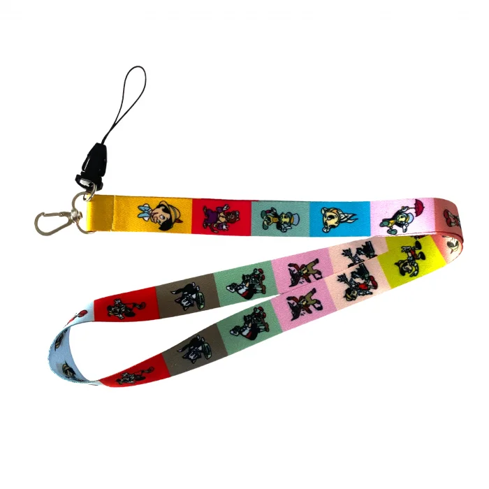 Pinokyo Boyun Karakterleri Desenli Boyun İpi