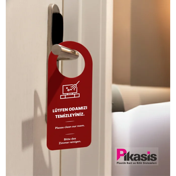 Rahatsız Etmeyiniz Kartı Dnd Pvc