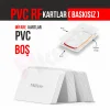 PVC RFID KARTLAR ( baskısız ) (10 Adet)